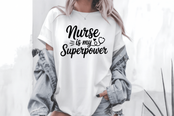 Funny Nurse Quote Typography SVG for Graphics and T-Shirt Designs