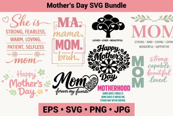 Mother's Day SVG Quote Bundle: A Designer's Review of Freebies and Graphics