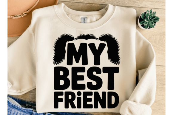 My Best Friend Dog Lover Quote PNG SVG Graphics Review