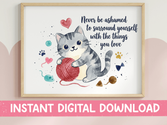 Never Ashamed Cat Quote Bold SVG Review