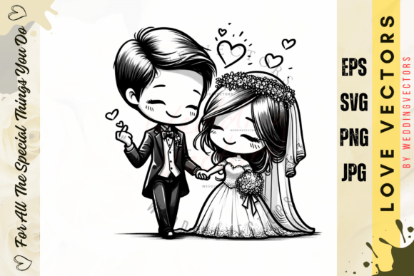 Reviewing Weddingvectors - 11003917 for Modern Graphics and Illustrations
