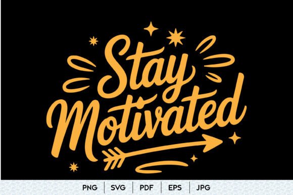 Stay Motivated SVG Quote Review for Real Embroidery